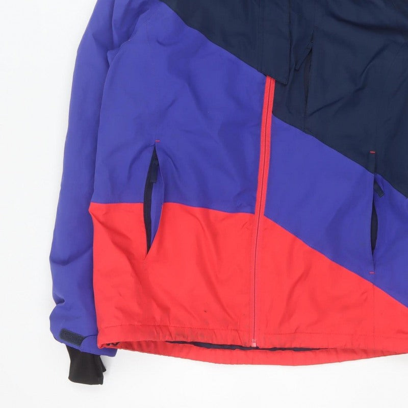 Freedom Trail Women Blue Purple Red UK 12 Hooded Ski Jacket