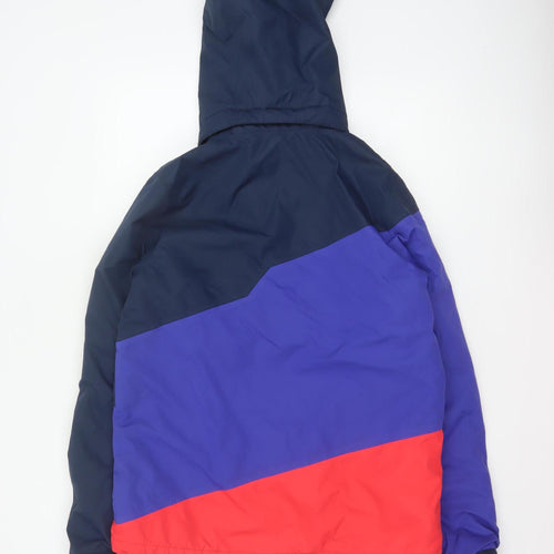 Freedom Trail Women Blue Purple Red UK 12 Hooded Ski Jacket