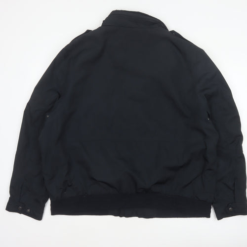 RJR.John Rocha Men’s Black 2XL Military Padded Zip Jacket