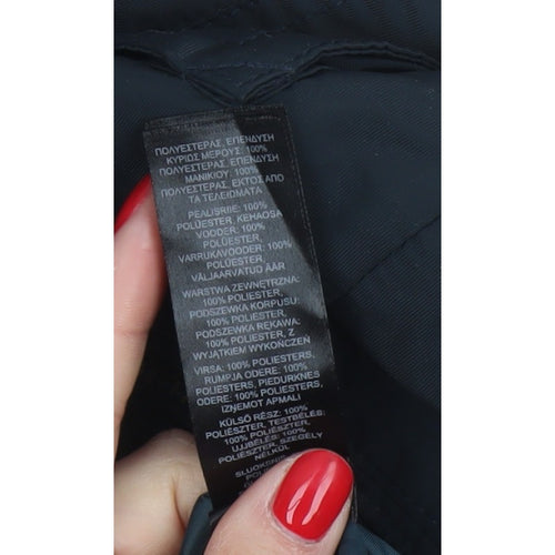 RJR.John Rocha Men’s Black 2XL Military Padded Zip Jacket