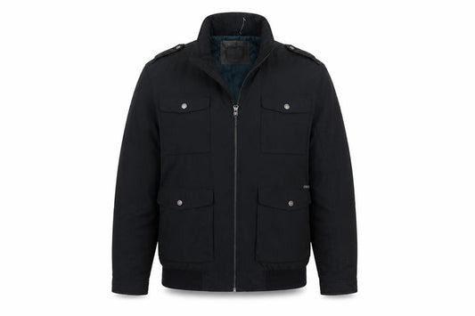 RJR.John Rocha Men’s Black 2XL Military Padded Zip Jacket