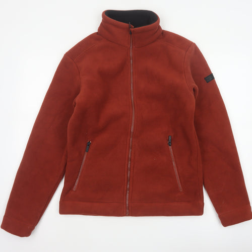 Regatta Men’s Red Size S Full Zip Fleece Basic Jacket Outdoor
