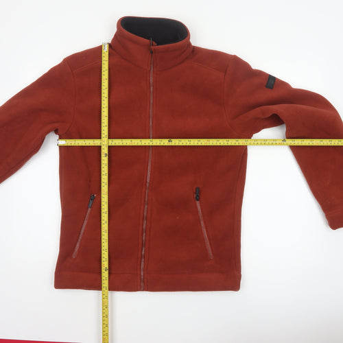 Regatta Men’s Red Size S Full Zip Fleece Basic Jacket Outdoor