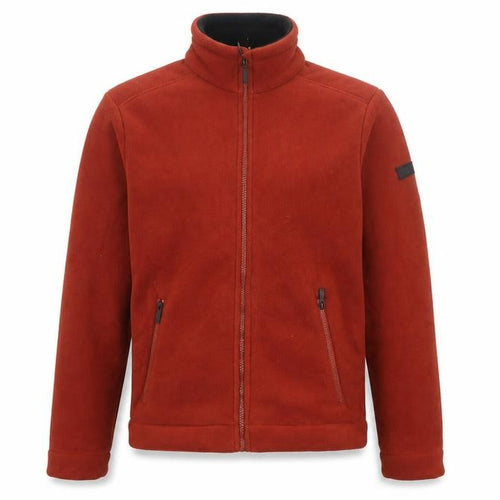 Regatta Men’s Red Size S Full Zip Fleece Basic Jacket Outdoor