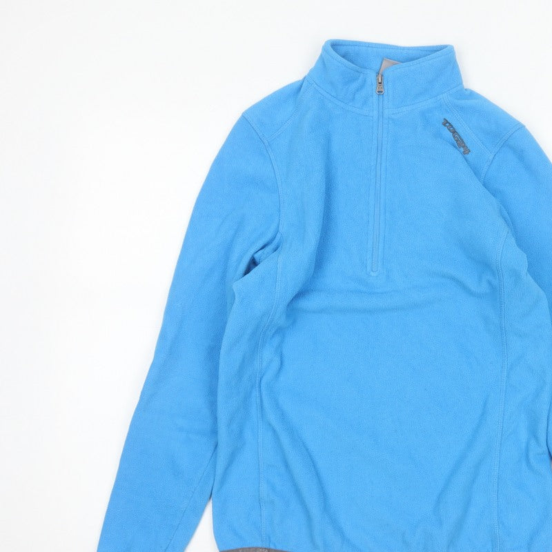 Additional view of TOG24 Women’s Blue UK 8 1/4 Zip Fleece Pullover Sweatshirt