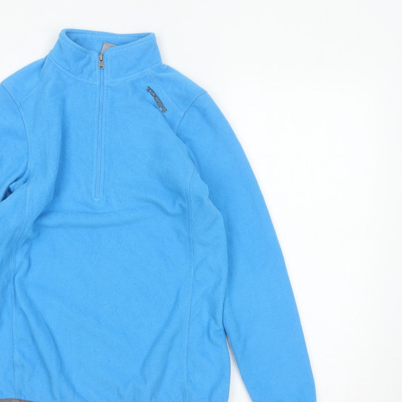 Additional view of TOG24 Women’s Blue UK 8 1/4 Zip Fleece Pullover Sweatshirt