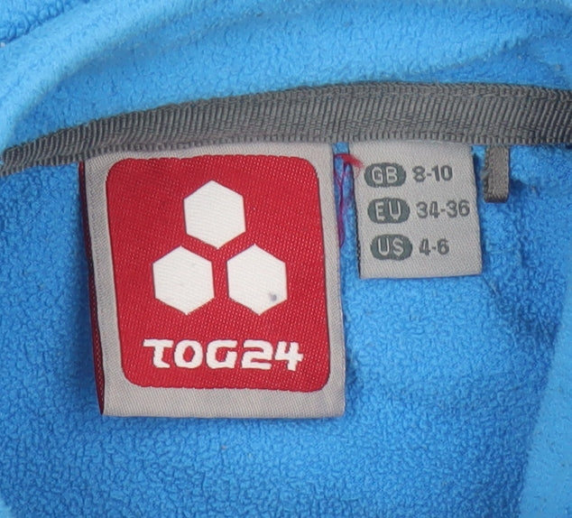 Additional view of TOG24 Women’s Blue UK 8 1/4 Zip Fleece Pullover Sweatshirt