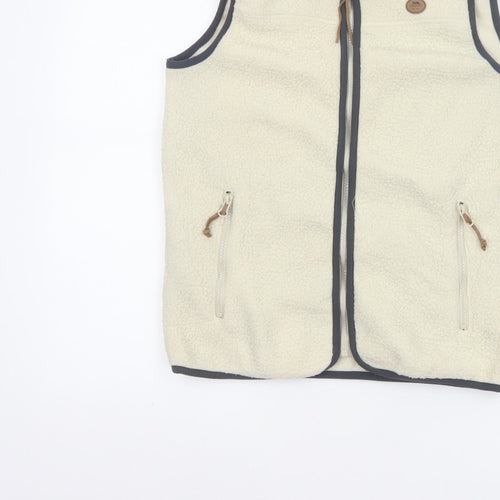 Trespass Women’s Ivory XS Fleece Bodywarmer Zip Outdoor Waistcoat