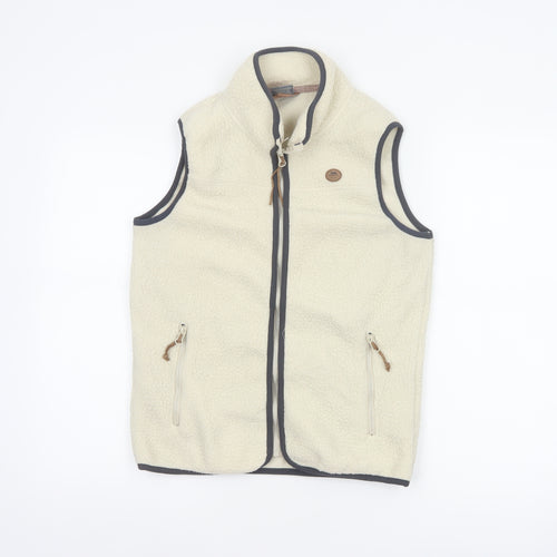 Trespass Women’s Ivory XS Fleece Bodywarmer Zip Outdoor Waistcoat