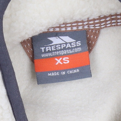 Trespass Women’s Ivory XS Fleece Bodywarmer Zip Outdoor Waistcoat