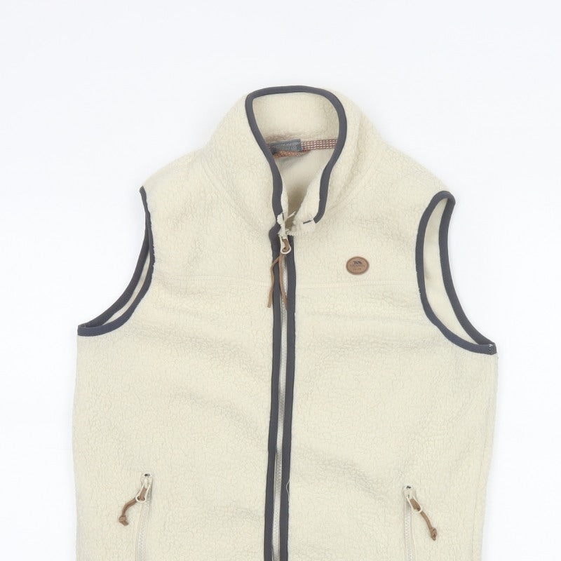 Trespass Women’s Ivory XS Fleece Bodywarmer Zip Outdoor Waistcoat