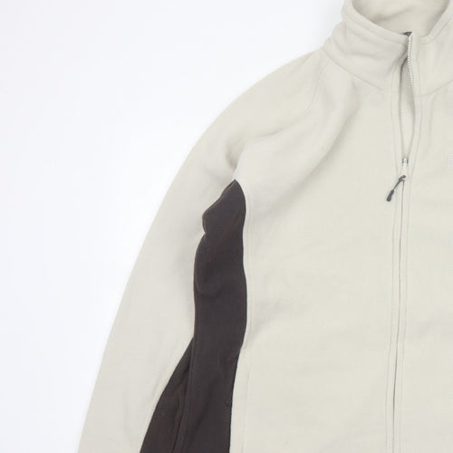 Hi Gear Women’s Beige Brown Fleece Jacket UK 20 Full Zip Outdoor
