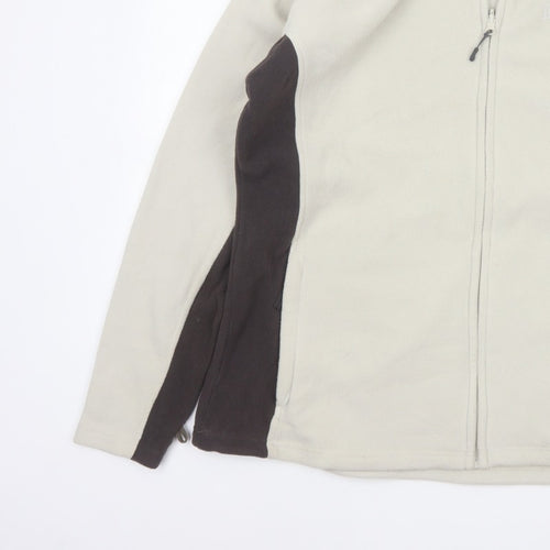 Hi Gear Women’s Beige Brown Fleece Jacket UK 20 Full Zip Outdoor