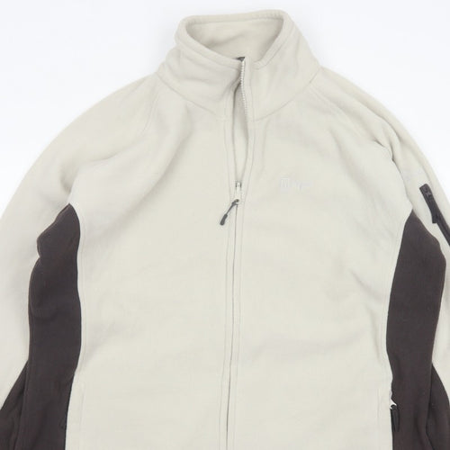 Hi Gear Women’s Beige Brown Fleece Jacket UK 20 Full Zip Outdoor