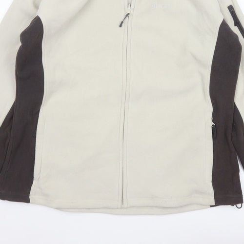 Hi Gear Women’s Beige Brown Fleece Jacket UK 20 Full Zip Outdoor