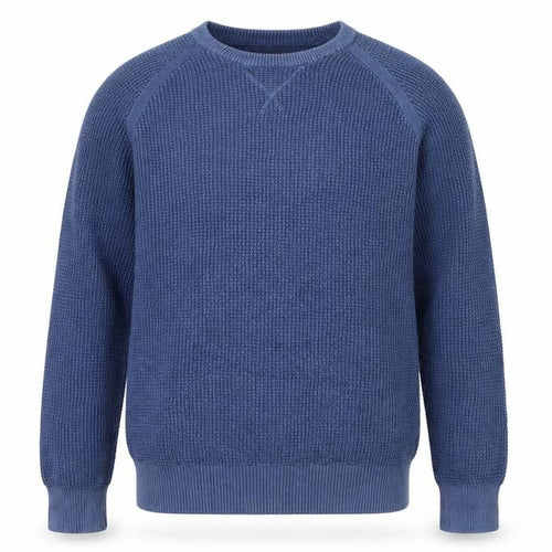 Joe Browns Men's Blue L Cotton Knit Crew Neck Pullover Jumper