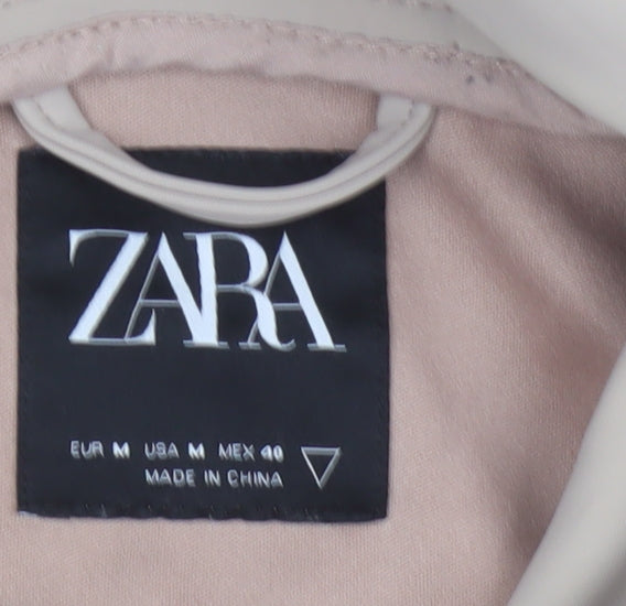 Additional view of Zara Men Beige M dnwr. Logo Pullover Hooded Sweatshirt