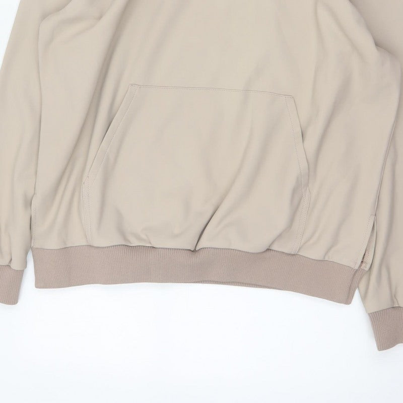 Additional view of Zara Men Beige M dnwr. Logo Pullover Hooded Sweatshirt
