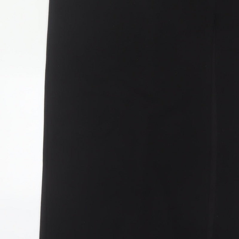 Club L London Women Black UK 12 Bodycon Long Strappy Evening Maxi Dress