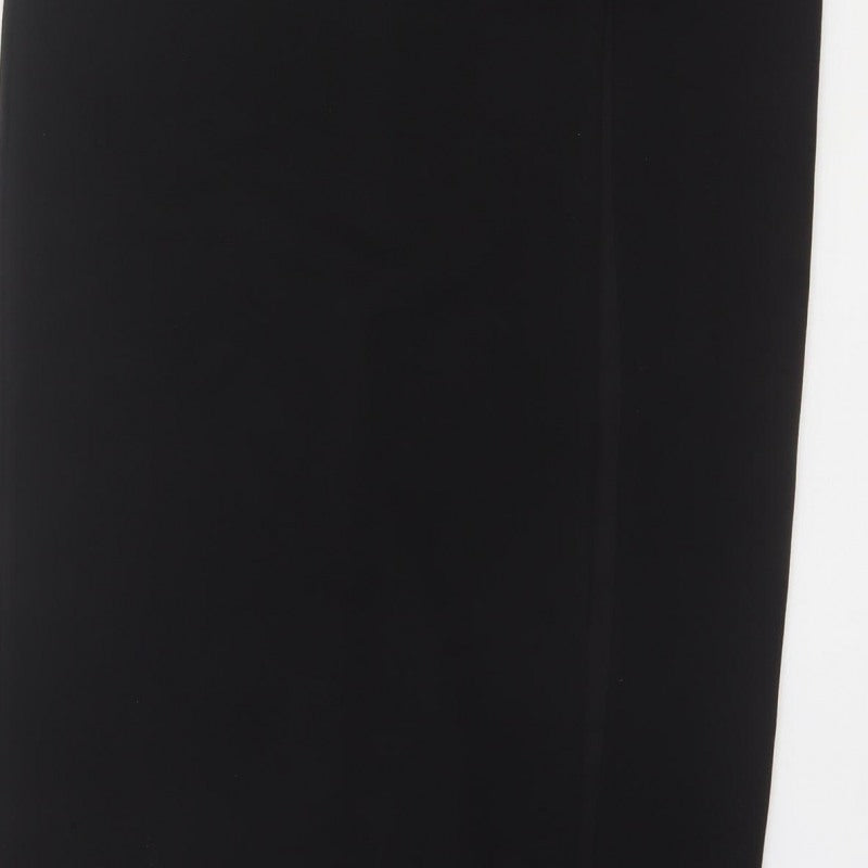 Club L London Women Black UK 12 Bodycon Long Strappy Evening Maxi Dress
