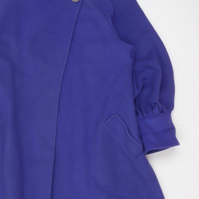 Lampert London Women’s Purple UK 12 Wool Cashmere Long Overcoat