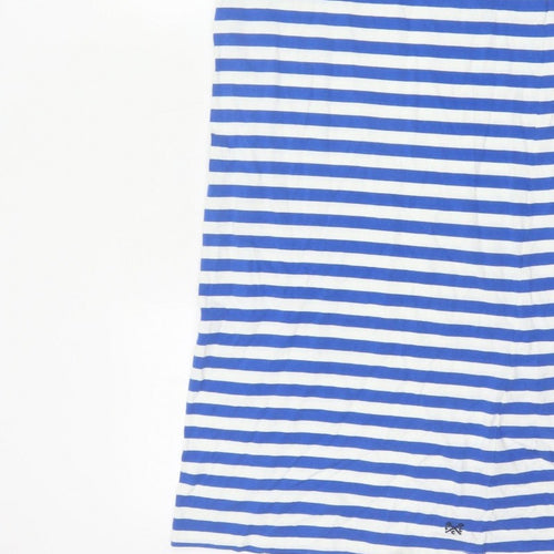 Crew Clothing Company Women’s Blue Stripe Size 12 T-Shirt Dress