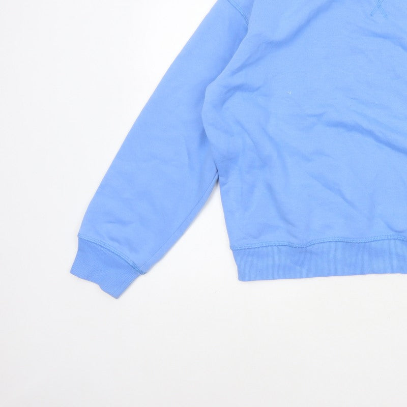 Additional view of H&M Women Blue XS Pullover Sweatshirt Mon Chérie Paris Crew Neck