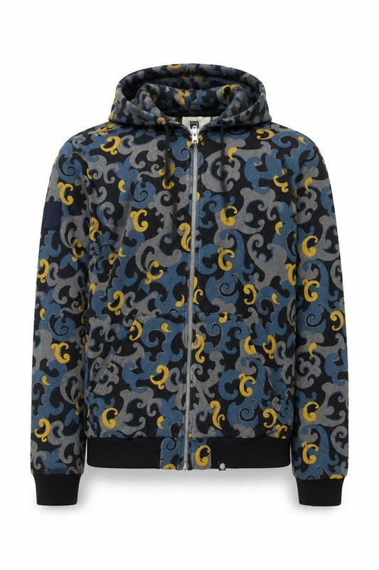 Pelle Pelle Men’s Multicoloured M Full Zip Graphic Hoodie