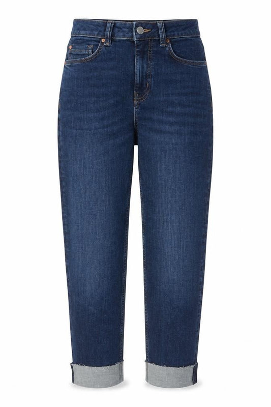 Marks and Spencer Women Blue UK 8 Short Harper Supersoft Cigarette Jeans