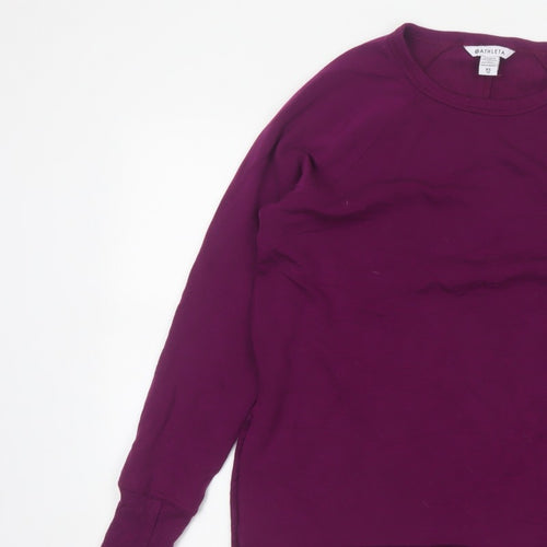 Athleta Women’s Purple XS Basic Crew Neck Raglan Long Sleeve Sweatshirt