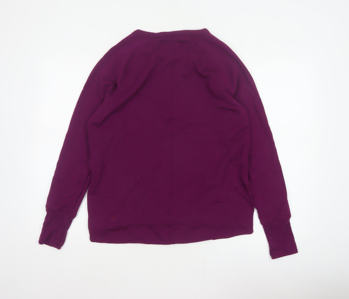 Athleta Women’s Purple XS Basic Crew Neck Raglan Long Sleeve Sweatshirt