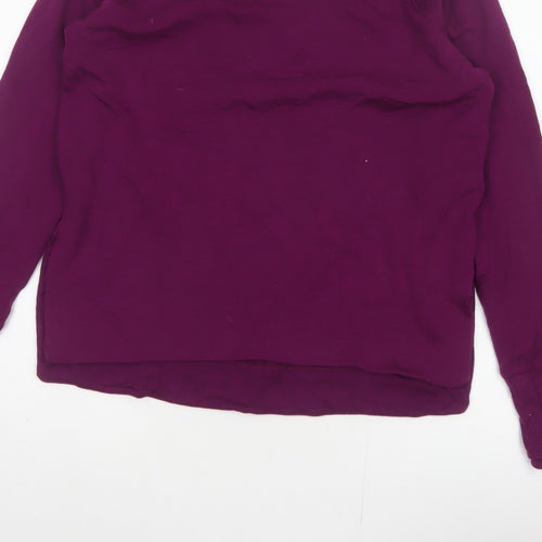 Athleta Women’s Purple XS Basic Crew Neck Raglan Long Sleeve Sweatshirt
