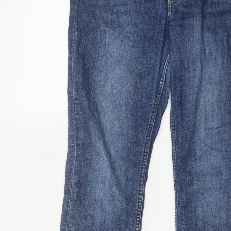 Additional view of L.O.G.G. Men’s Blue W30 Slim Straight Medium Wash Stretch Jeans