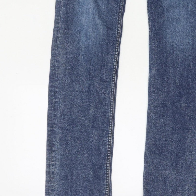 Additional view of L.O.G.G. Men’s Blue W30 Slim Straight Medium Wash Stretch Jeans