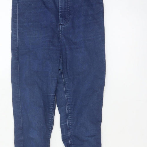 Topshop Moto Women’s Blue UK 8 W26 L28 High Rise Skinny Jeans