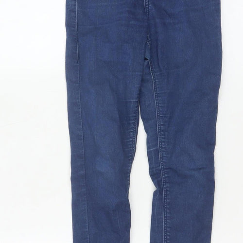 Topshop Moto Women’s Blue UK 8 W26 L28 High Rise Skinny Jeans