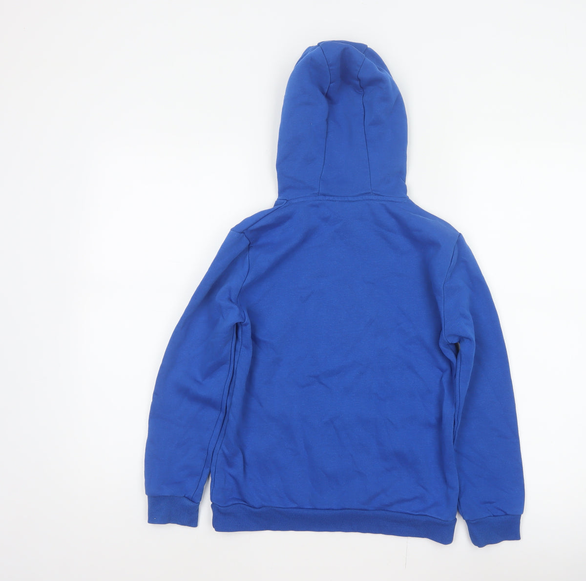 Brand and care label for PlayStation boys’ blue 9-10 years pullover graphic hoodie