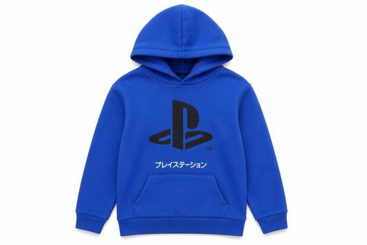 PlayStation Boys Blue 9-10 Years Pullover Graphic Hoodie