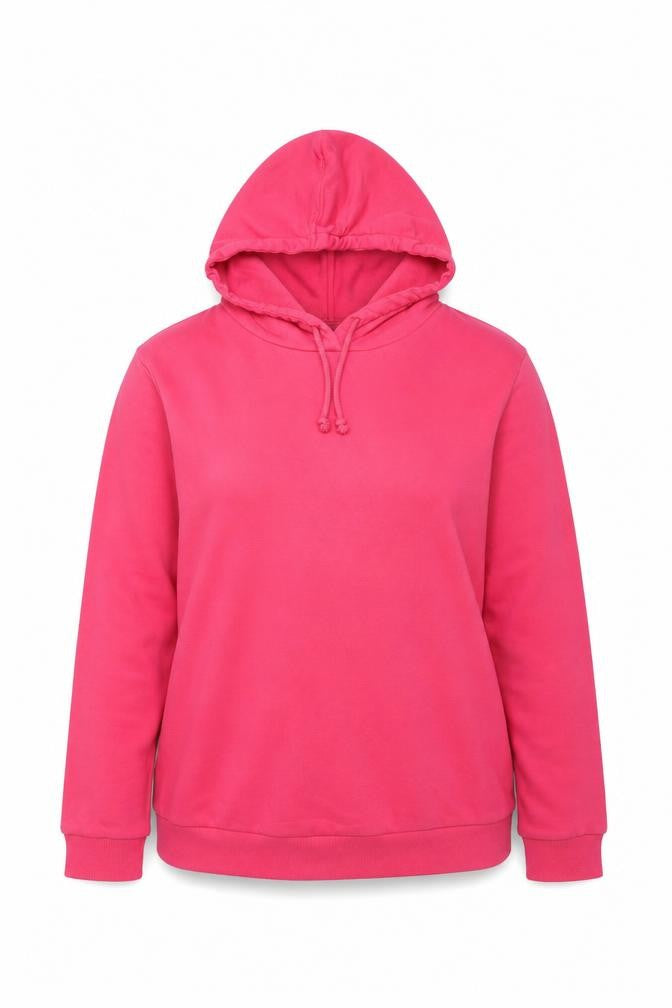 Marks and Spencer Women’s Pink Size 14 Hooded Drawstring Sweatshirt Jacket