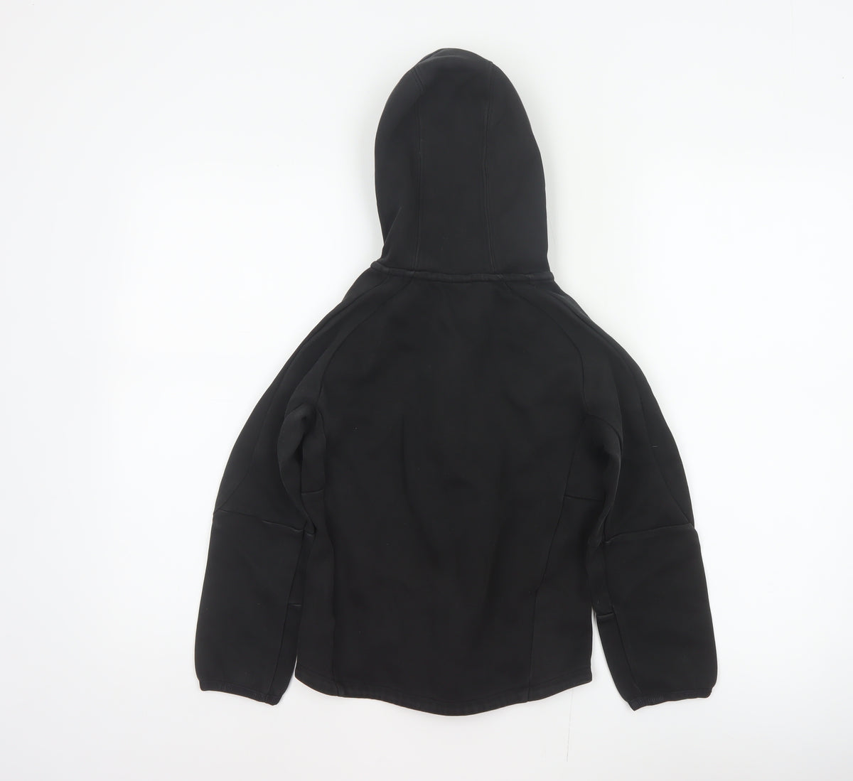 Puma Boys Black Full Zip Hooded Sweatshirt UK 10 Years Logo Sports