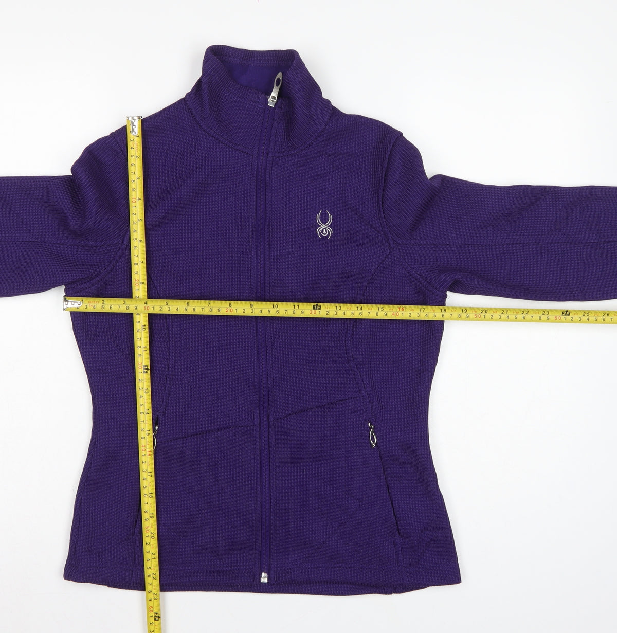 Spyder Women’s Purple M Core Sweater Full Zip Ski Jacket