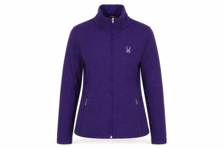 Spyder Women’s Purple M Core Sweater Full Zip Ski Jacket