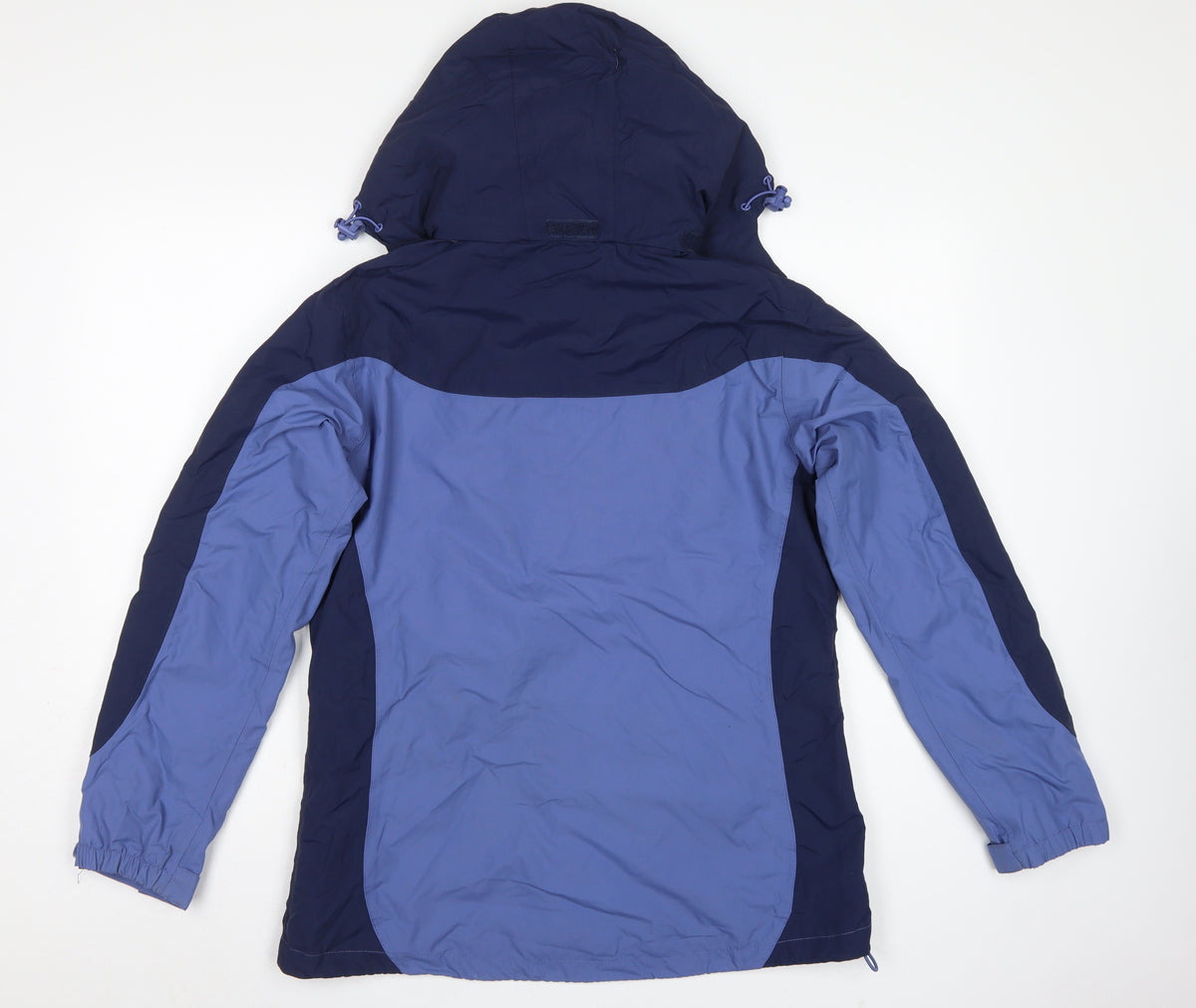 Peter Storm Women’s Blue Hooded Rain Jacket Size 12 Outdoor