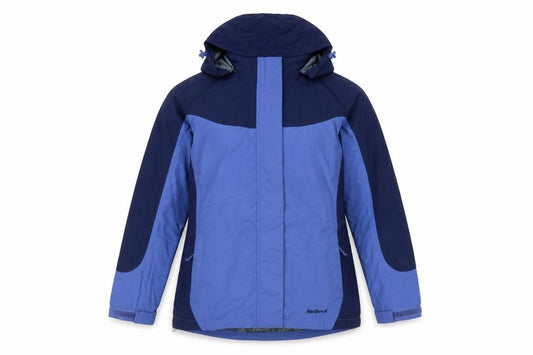 Peter Storm Women’s Blue Hooded Rain Jacket Size 12 Outdoor