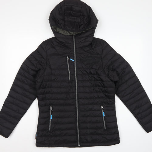 Stormtech Women’s Black UK 10 Hooded Quilted Puffer Jacket