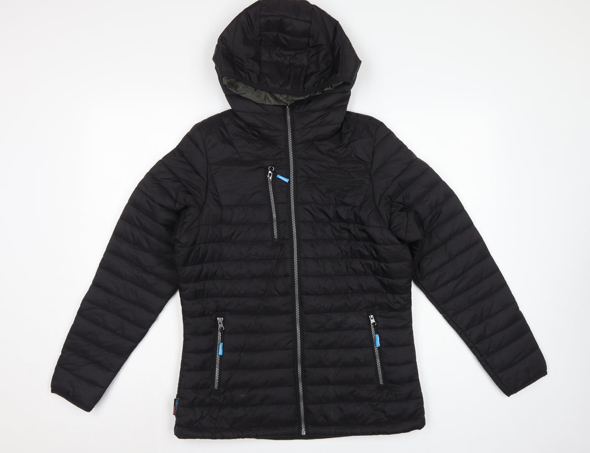 Stormtech Women’s Black UK 10 Hooded Quilted Puffer Jacket