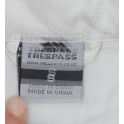 Trespass Women White S Quilted Puffer Bodywarmer Waistcoat