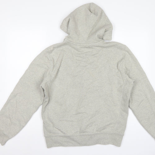 Polo Ralph Lauren Men’s Grey M Full Zip Logo Hoodie Fleece