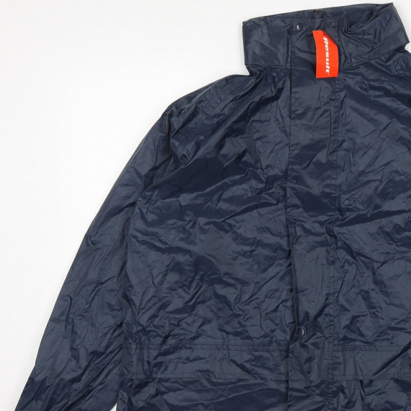 Result Core Men’s Navy M R225X Waterproof Windproof Rain Jacket
