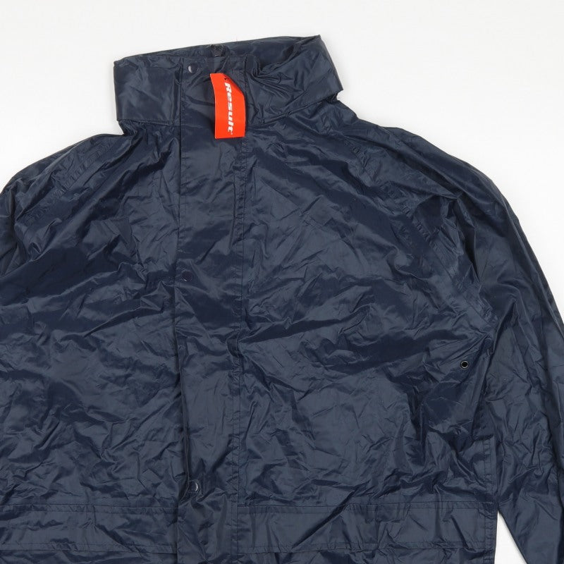 Result Core Men’s Navy M R225X Waterproof Windproof Rain Jacket